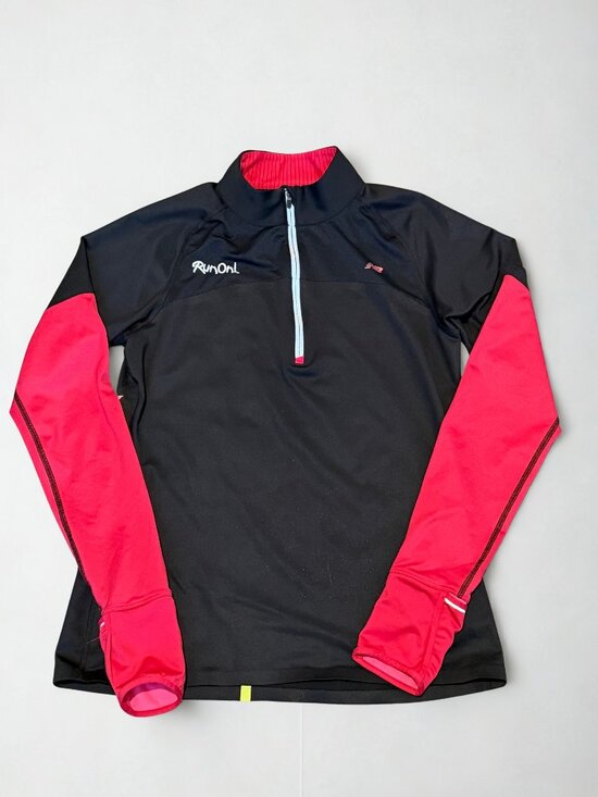 New Balance Tops - New Balance Run On! Women’s M Quarter Zip Reflective Long Sleeve Running Top